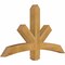Ekena Millwork Alberta Rough Sawn Timber Gable Bracket, Western Red Cedar, 48"W x 28"H x 4"D x 4"F, 14/12 Pitch GBW048X28X0404ALB00RWR - alternate 3